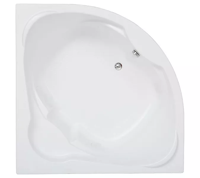 Ванна акриловая  BAS Хатива 143*143, Комплектация: без гидромассажа, изображение 2