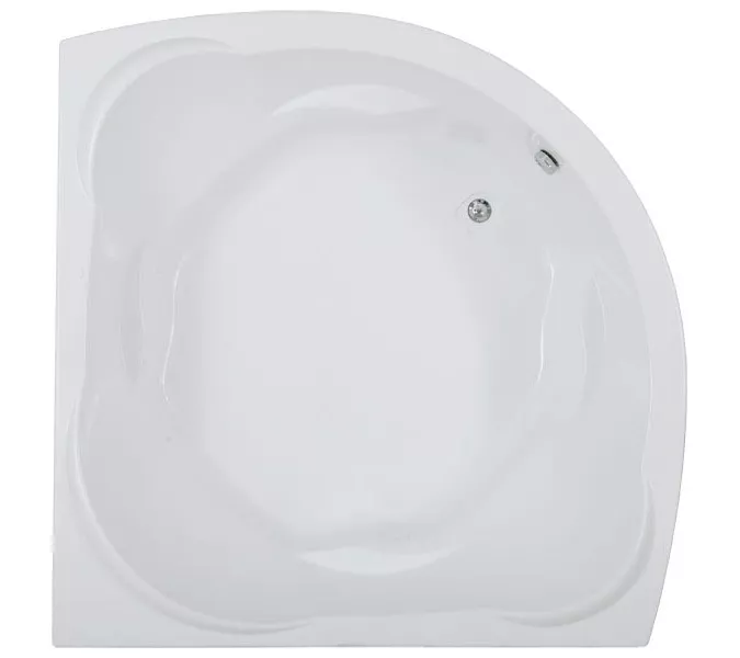 Ванна  акриловая  BAS Ривьера 161*161, Комплектация: без гидромассажа, изображение 2