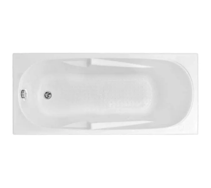 Ванна акриловая  BAS Мальдива 160*70, Комплектация: без гидромассажа, изображение 2