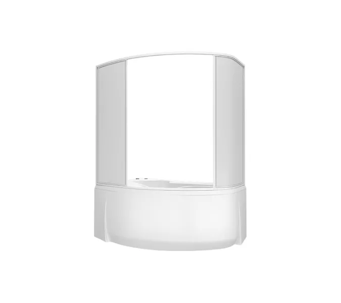 Шторка для ванны BAS Флорида 160х145, изображение 2