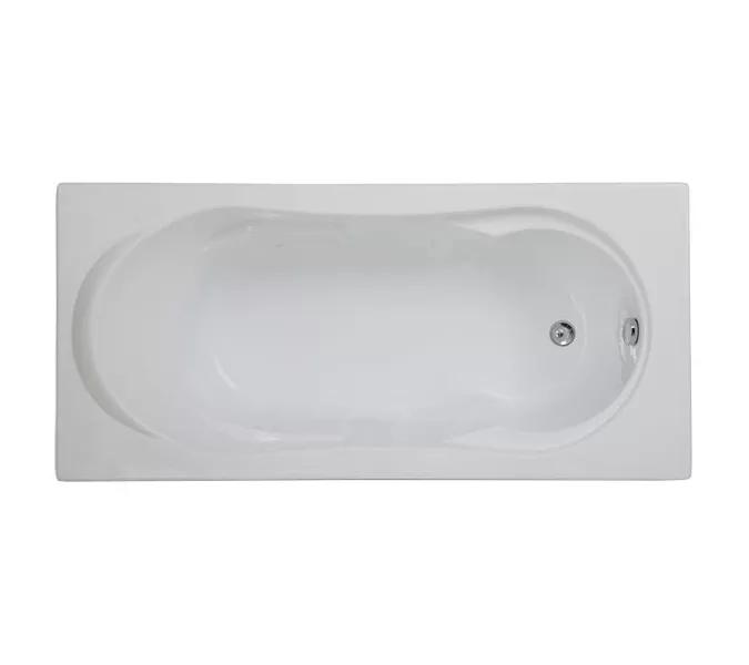 Ванна акриловая  BAS Ахин 170*80, Комплектация: без гидромассажа, изображение 2