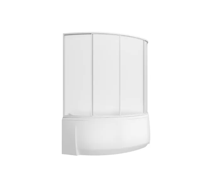 Шторка для ванны BAS Флорида 160х145