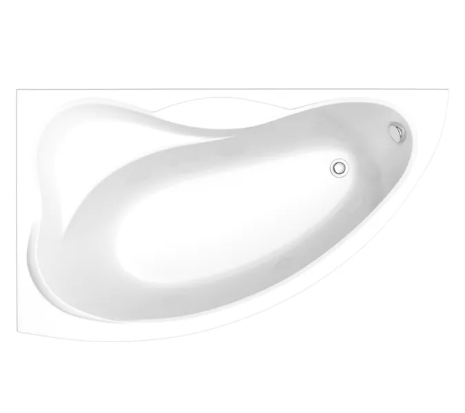 Ванна акриловая  BAS Вектра 150*90, Ориентация: Левая, Комплектация: без гидромассажа, изображение 2