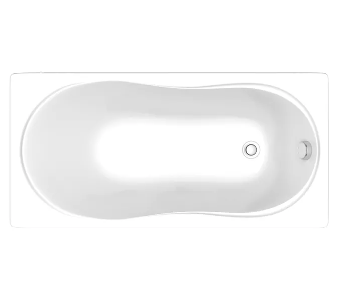 Ванна акриловая  BAS Лима 130*70, Комплектация: без гидромассажа, изображение 2