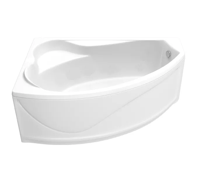 Ванна акриловая  BAS Николь 170*102, Ориентация: Левая, Комплектация: без гидромассажа
