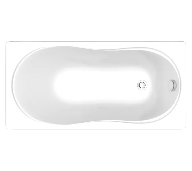 Ванна акриловая  BAS Тесса 140*70, Комплектация: без гидромассажа, изображение 2