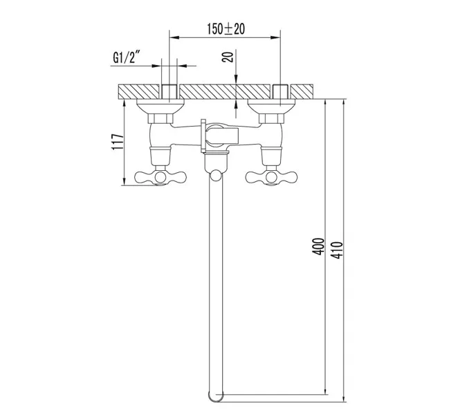 Смеситель Lemark Standard LM2151C универсальный, изображение 2