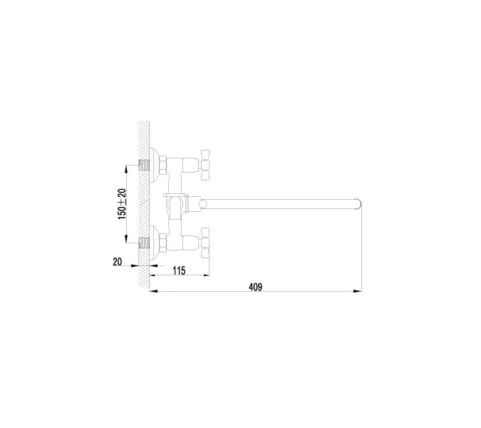 Смеситель Lemark Benefit LM2551C универсальный, изображение 2