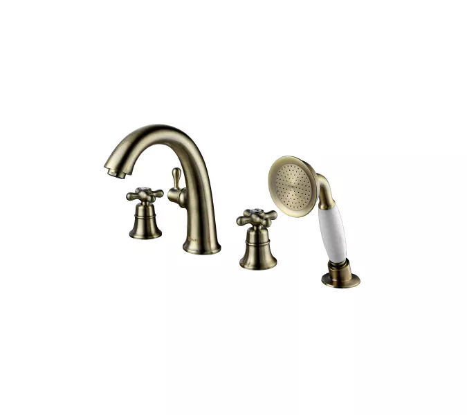 Смеситель Lemark Vintage LM2841B на борт ванны