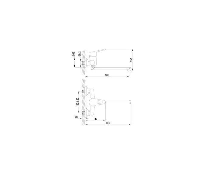 Смеситель Lemark Luna LM4111C, изображение 2