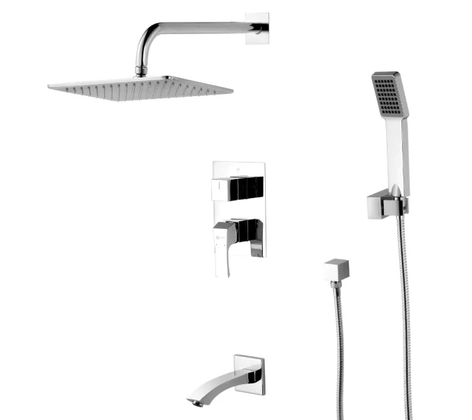 Смеситель Lemark Unit LM4522C для ванны и душа, встраиваемый