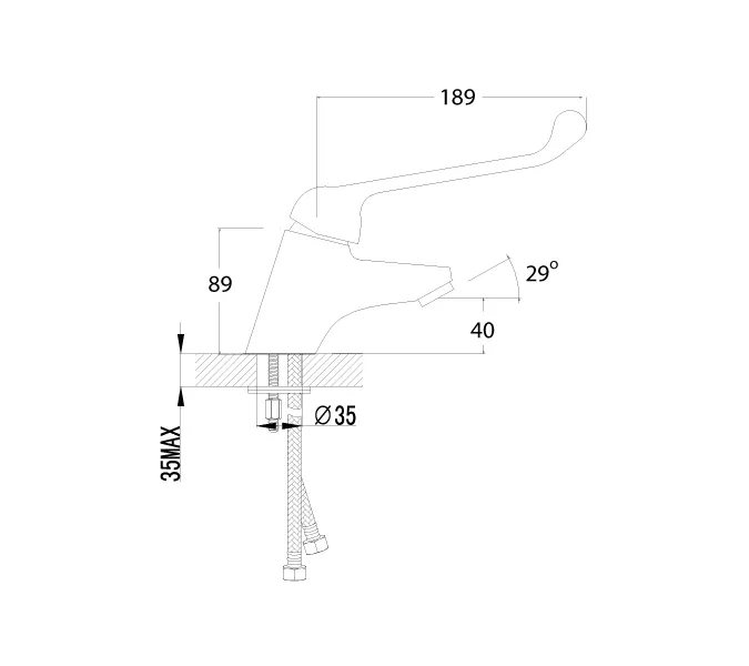 Смеситель Lemark Project LM4606C для раковины, изображение 2