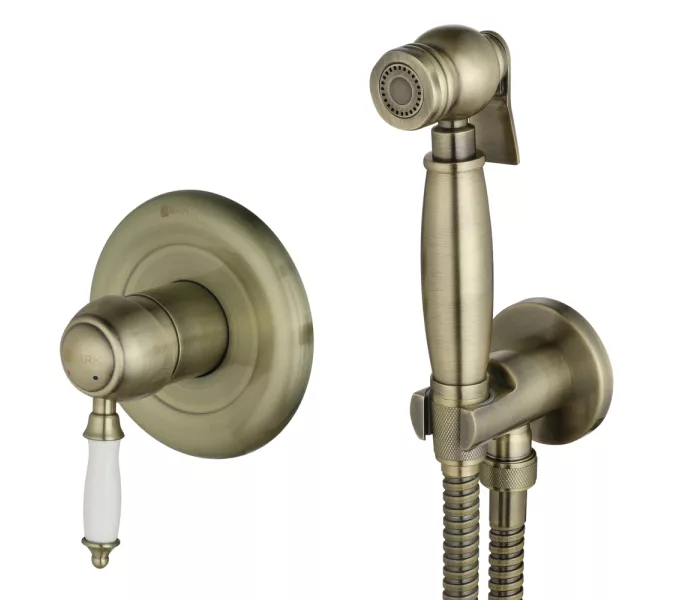 Смеситель Lemark Villa LM4819B с гигиеническим душем, встраиваемый