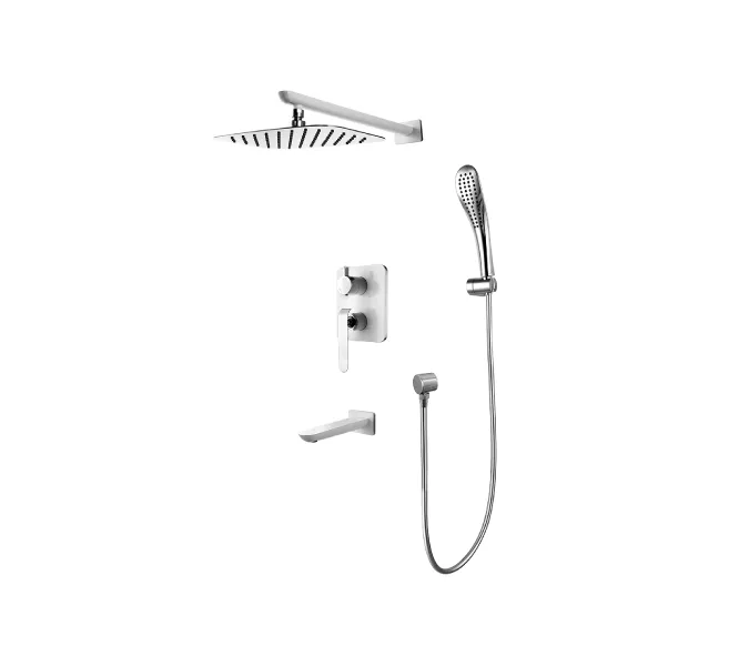 Смеситель Lemark Melange LM4922CW для ванны и душа, встраиваемый