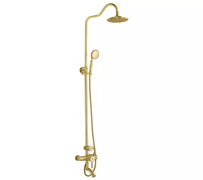 Комплект для ванны и душа Lemark Jasmine LM6662, Выбрать цвет: Бронза