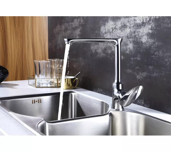 Смеситель Lemark Nero LM0205C для кухни, изображение 2