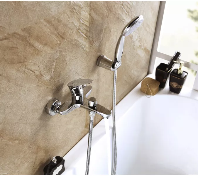 Смеситель Lemark Nero LM0214C для ванны, изображение 2