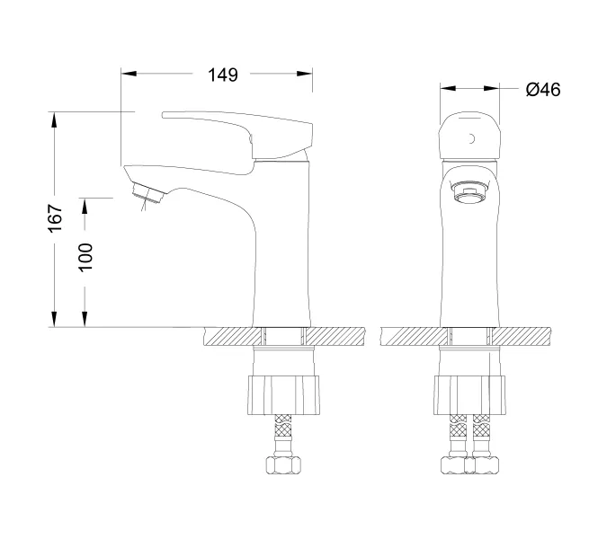 Смеситель Lemark Linara LM0406C для раковины, изображение 3