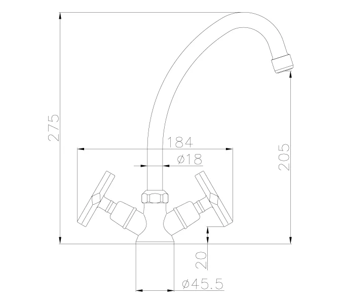 Смеситель Lemark Promotion LM6050C для кухни, изображение 2