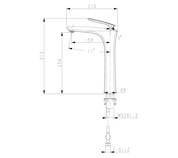 Смеситель Lemark Bellario LM6809C для раковины, изображение 2