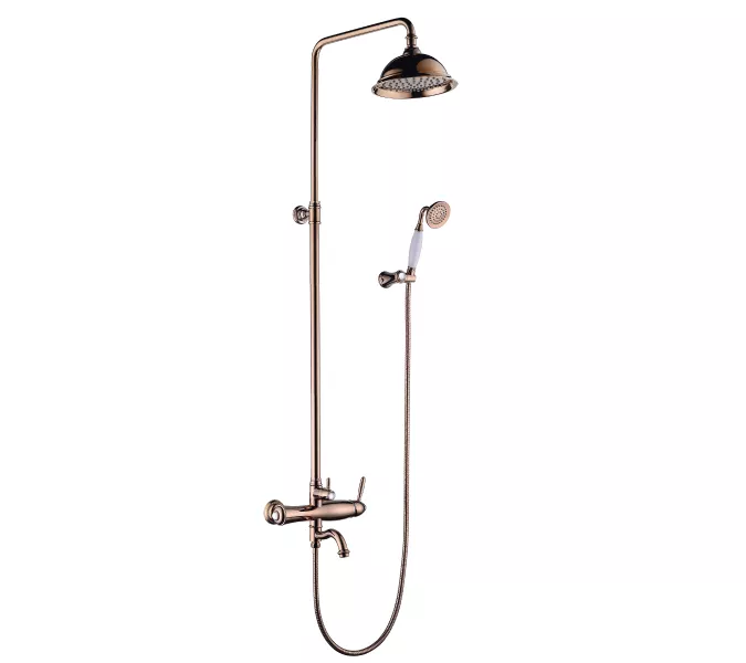 Смеситель Lemark Spark LM6762RG для ванны и душа