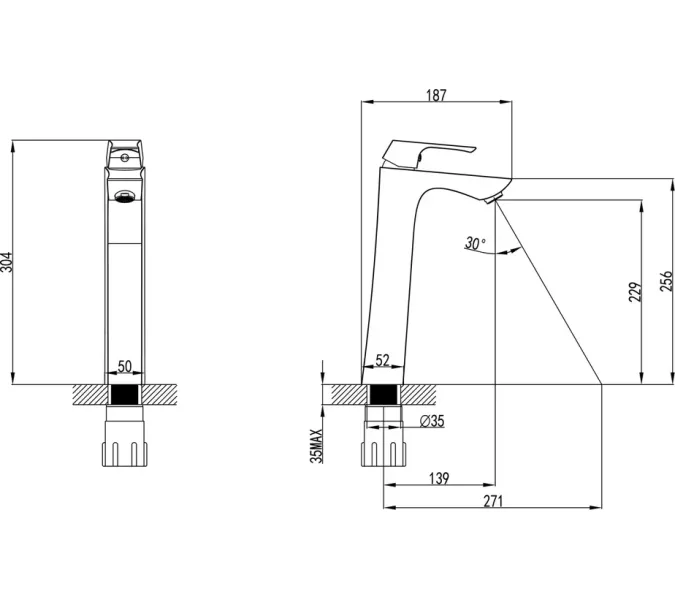 Смеситель Lemark Unit LM4509C для раковины, изображение 2