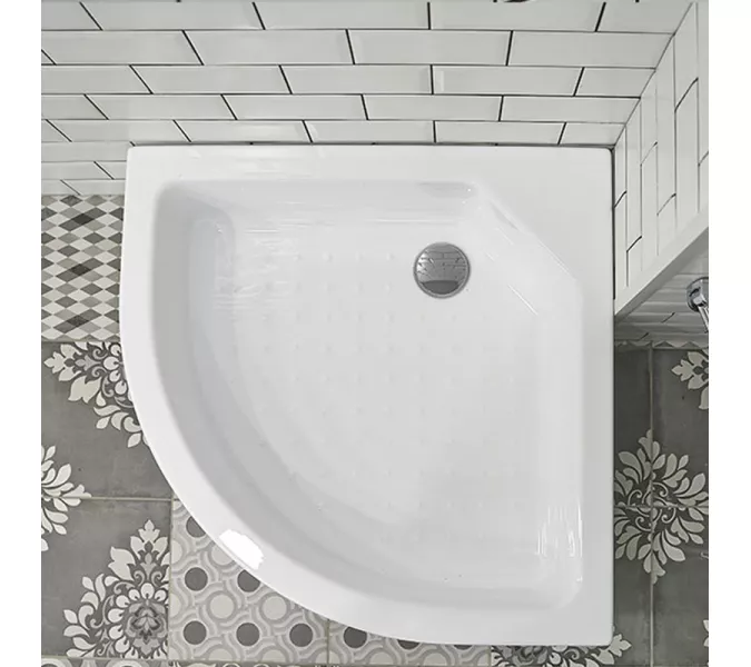 Поддон Radomir радиальный на раме-подставке 80х80, изображение 2