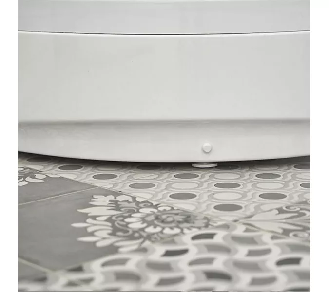 Поддон Radomir радиальный на раме-подставке 80х80, изображение 5