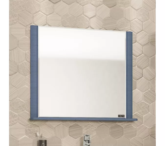 Зеркало с полкой СанТа Венера дуб адриатика