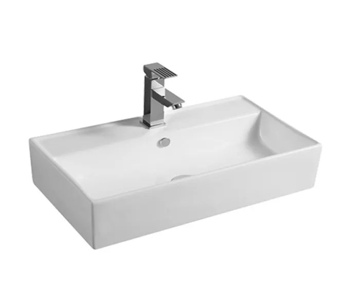 Раковина накладная прямоугольная CeramaLux 7836, изображение 3