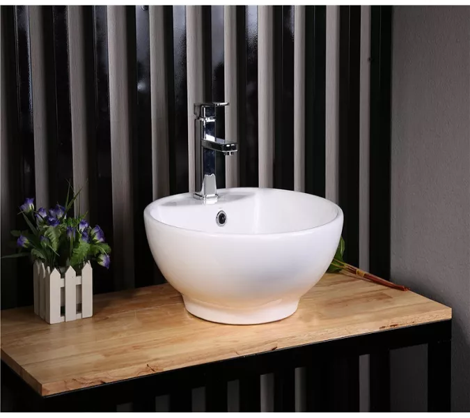 Умывальник CeramaLux круглый 9001, изображение 5