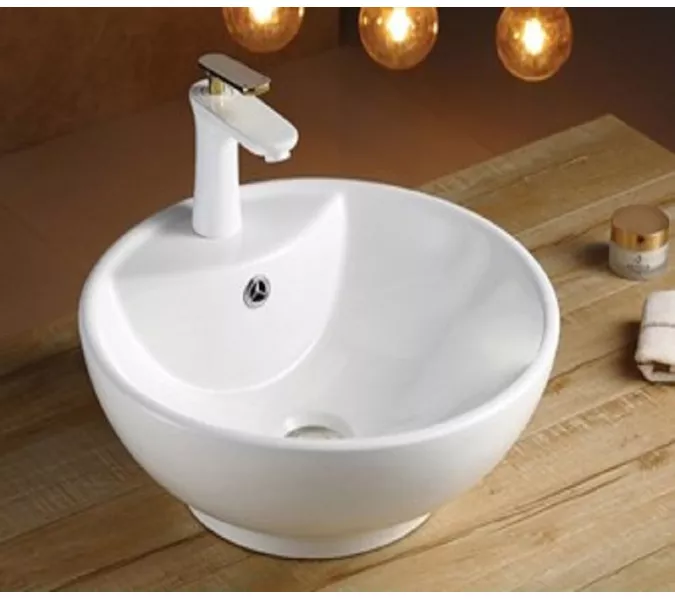 Умывальник CeramaLux круглый 9001, изображение 2