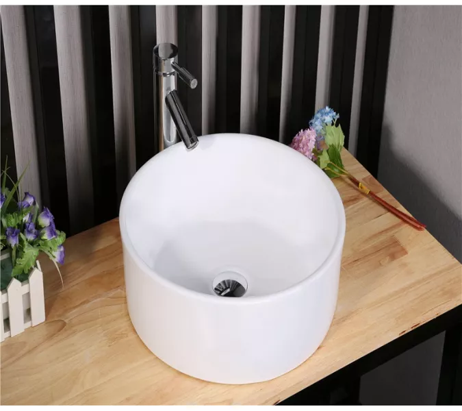 Раковина накладная круглая CeramaLux  9011