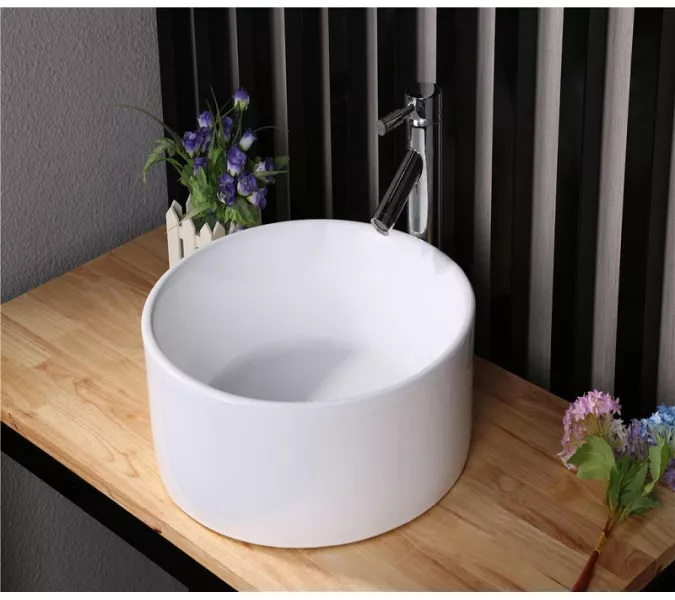 Раковина накладная круглая CeramaLux  9011, изображение 2