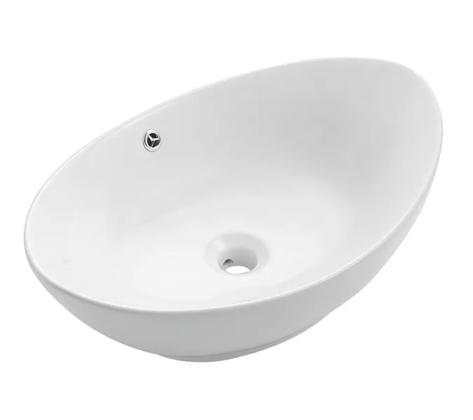 Раковина накладная овальная CeramaLux серия N 9019