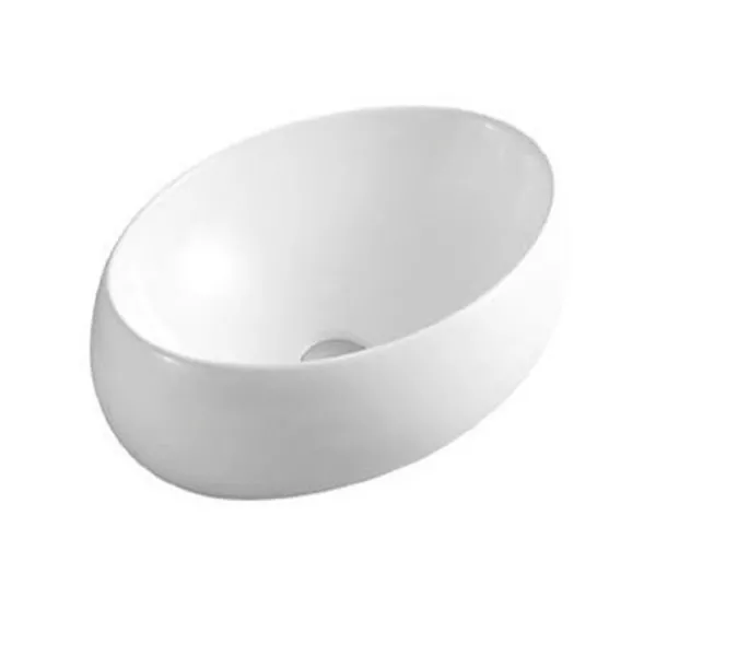 Раковина накладная овальная CeramaLux  9030, Выбрать размер: 48