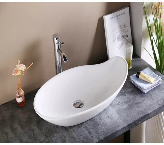 Раковина накладная нестандартная  CeramaLux  9052, изображение 2