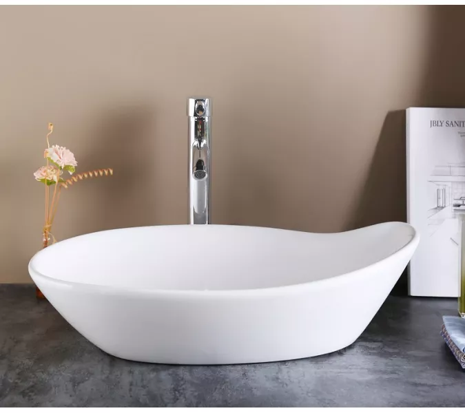 Раковина накладная нестандартная  CeramaLux  9052, изображение 3