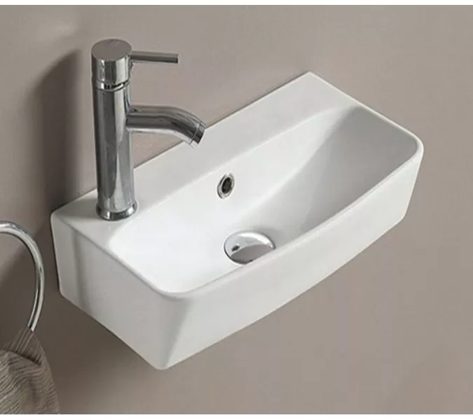 Раковина подвесная/накладная прямоугольная CeramaLux 9055