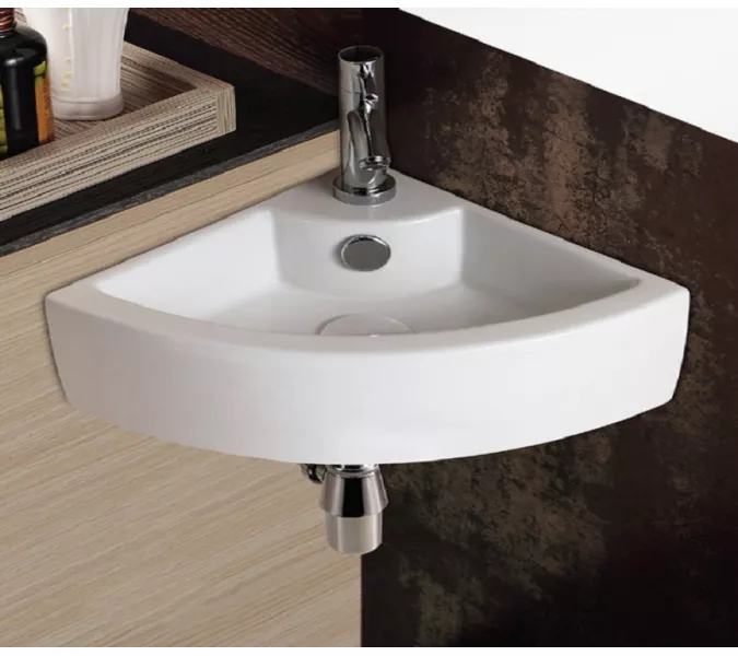 Умывальник угловой CeramaLux 9067B