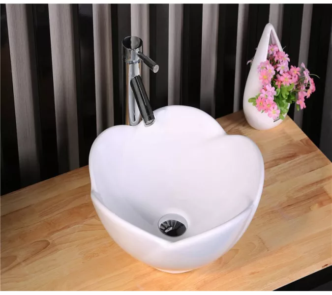 Раковина накладная круглая CeramaLux 9078, изображение 4