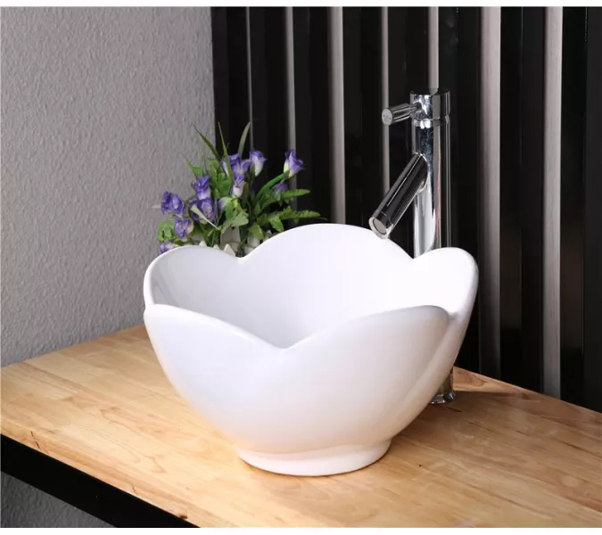 Раковина накладная круглая CeramaLux 9078, изображение 6