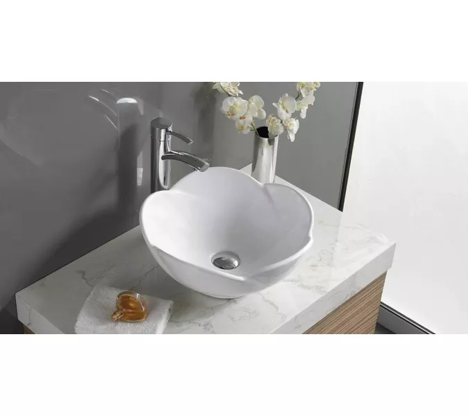 Раковина накладная круглая CeramaLux 9078, изображение 2