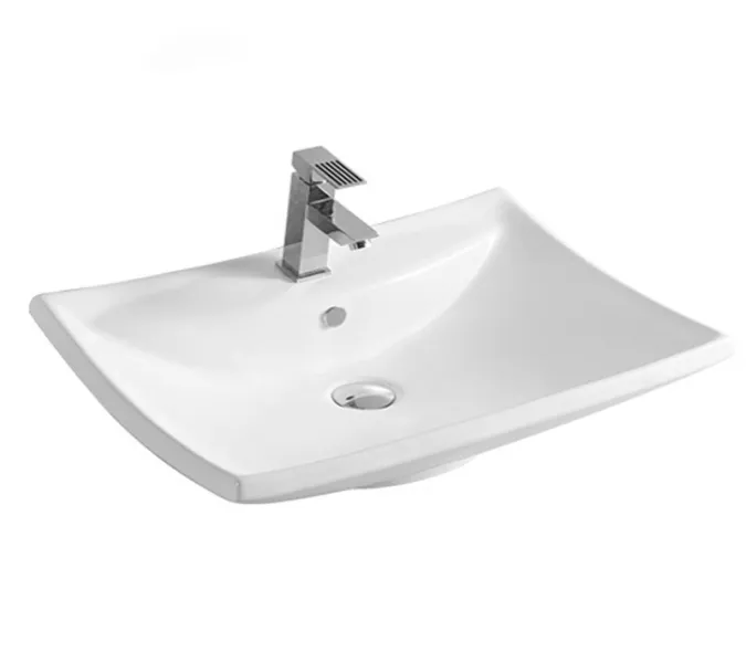 Раковина накладная прямоугольная CeramaLux 9111, изображение 2