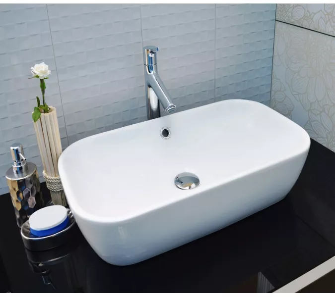 Раковина накладная прямоугольная CeramaLux 9217