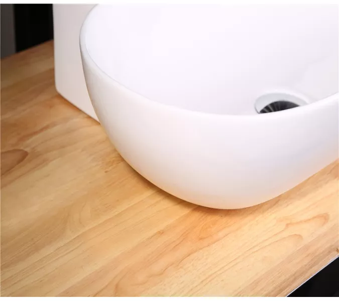 Раковина накладная овальная CeramaLux 9234, изображение 6