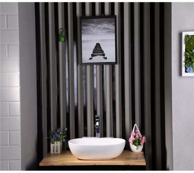 Раковина накладная овальная CeramaLux 9234, изображение 4