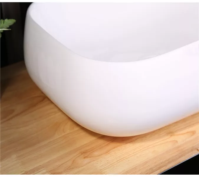 Раковина накладная прямоугольная CeramaLux 9243, изображение 4