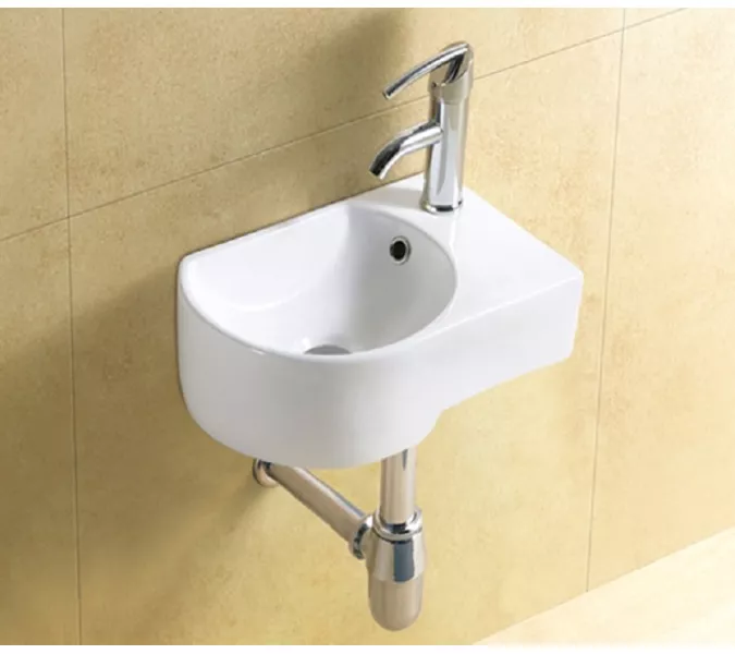 Умывальник подвесной  CeramaLux 9273, Ориентация: Левая, изображение 3