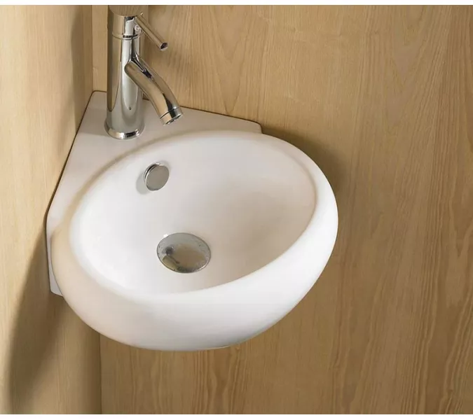 Умывальник подвесной  угловой CeramaLux 9359